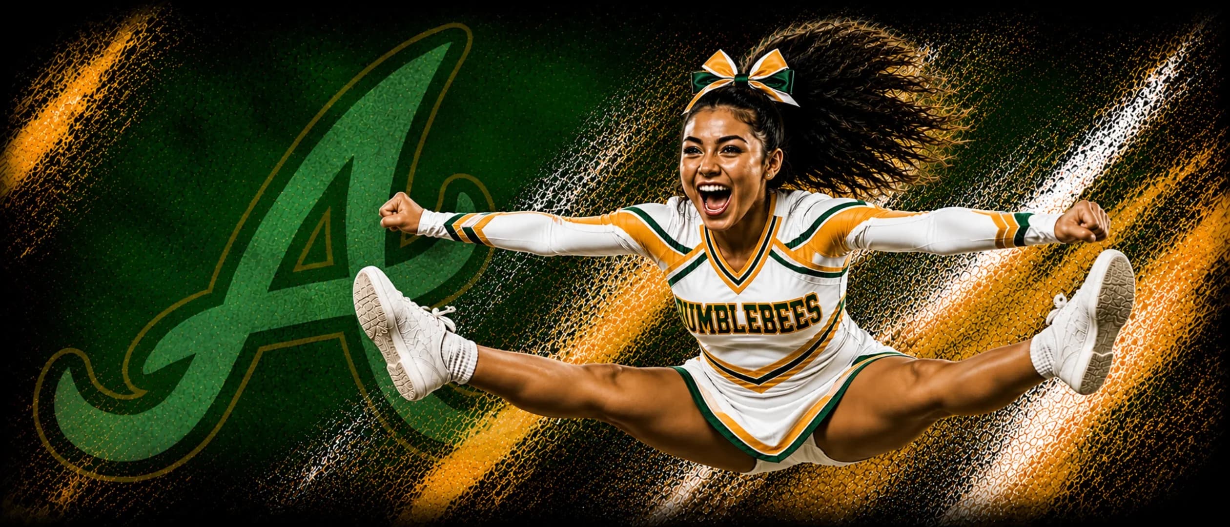 Varsity Cheerleading team photo
