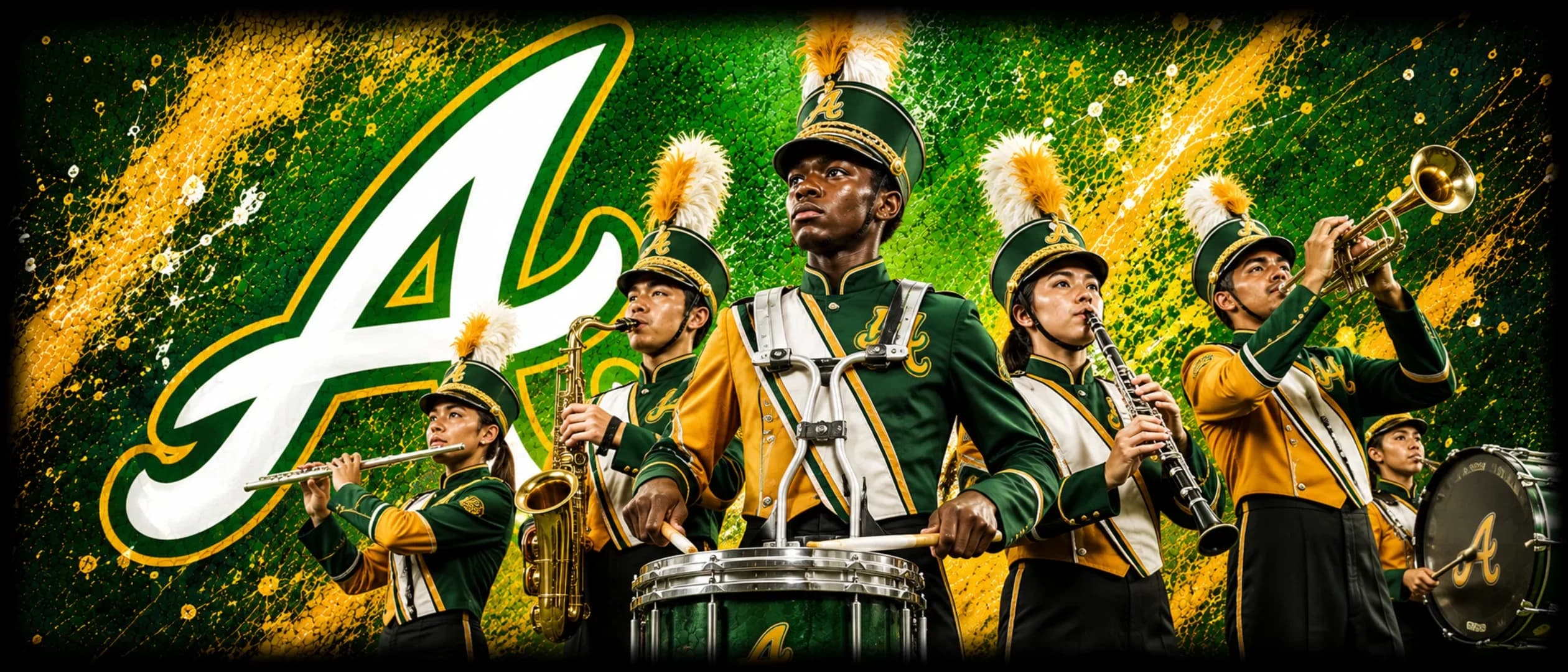 Varsity Marching Band team photo