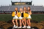 Junior Varsity Cheerleading team photos cover