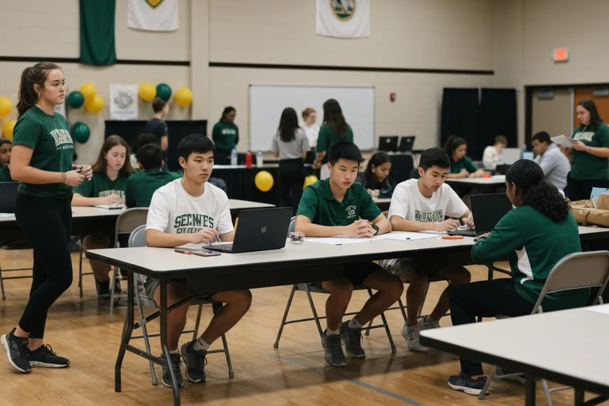 Debate Team - Competition 4 at Aerie Peak High School.