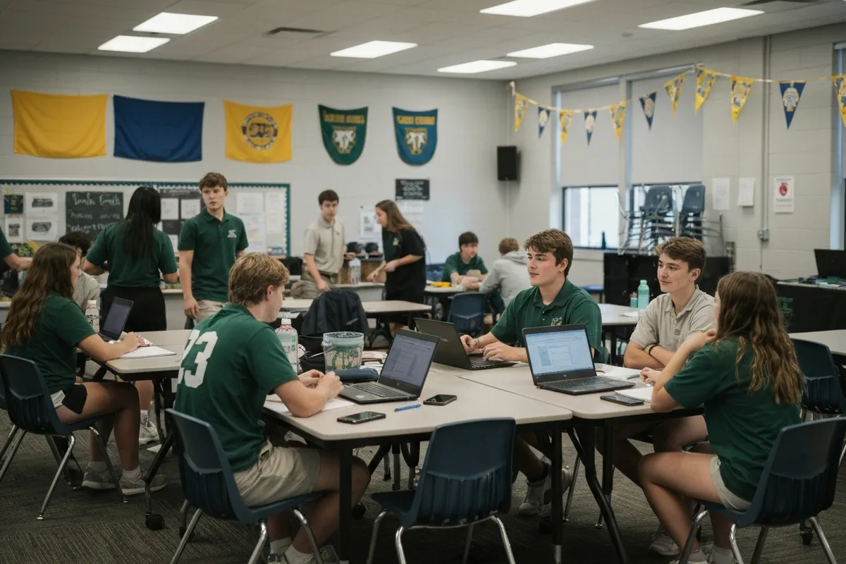 Student Council - Summer Leadership Planning 1 at Aerie Peak High School.