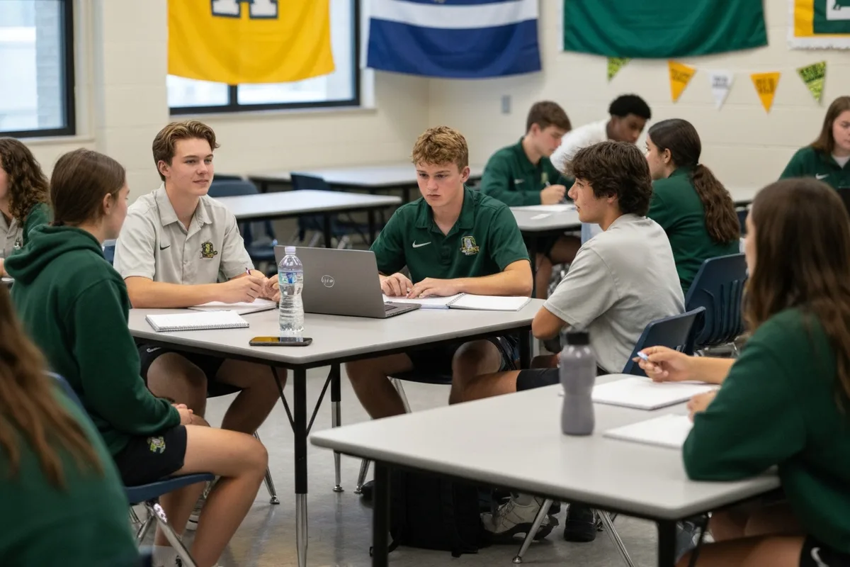 Student Council - Summer Leadership Planning 1 at Aerie Peak High School.