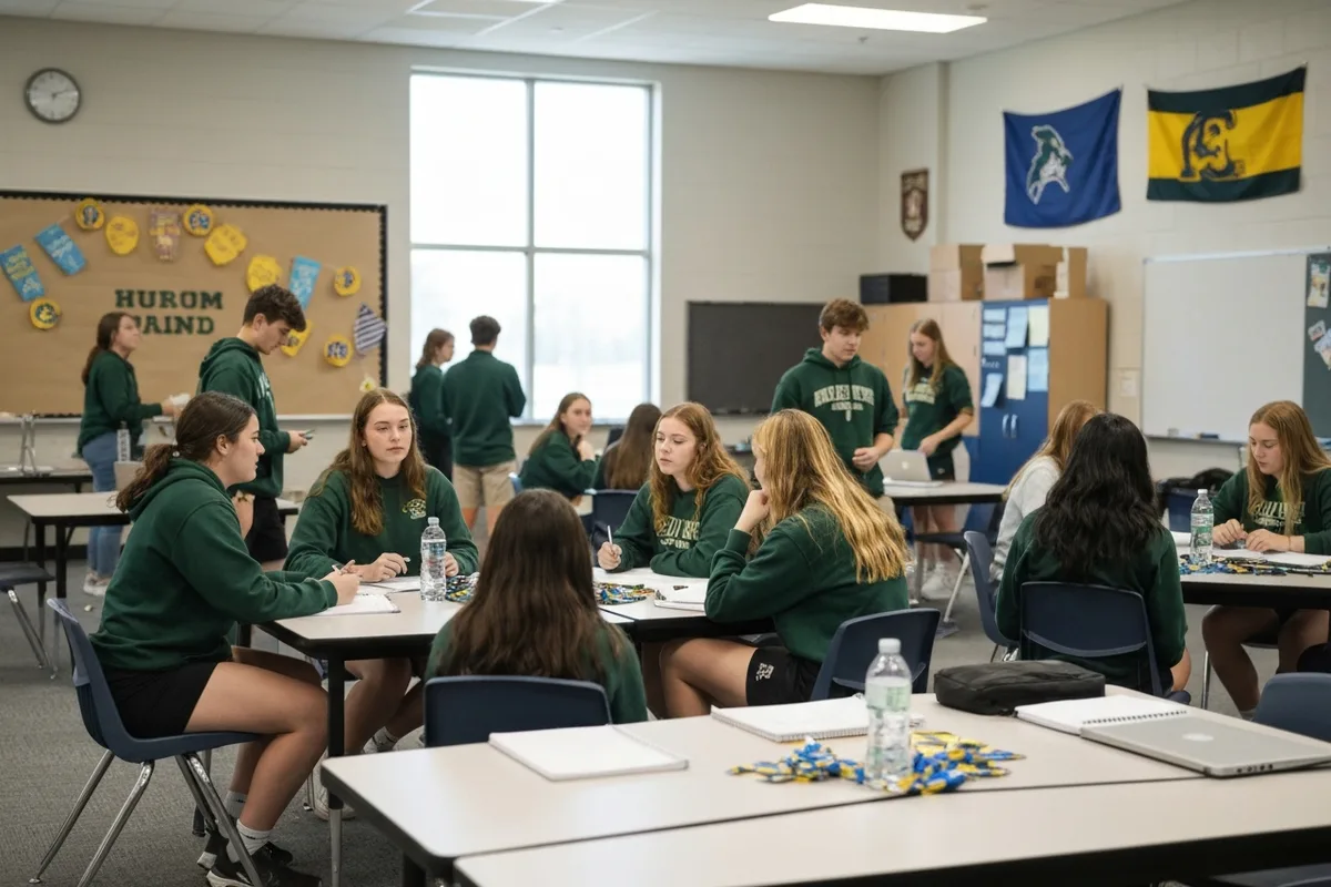 Choir - Meeting 2 at Aerie Peak High School.