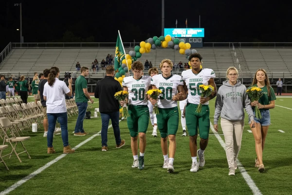 Photo 1 from Fall Sports Senior Night
