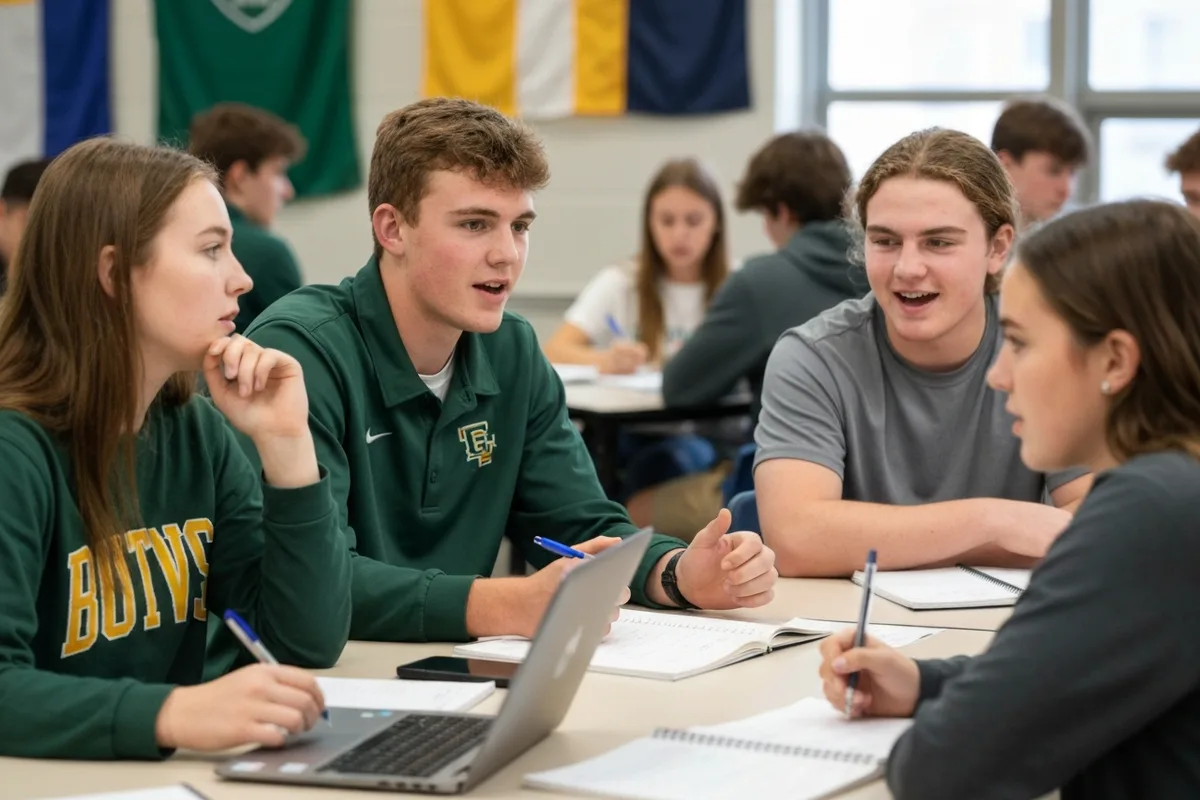 Student Council - Meeting 6 at Aerie Peak High School.