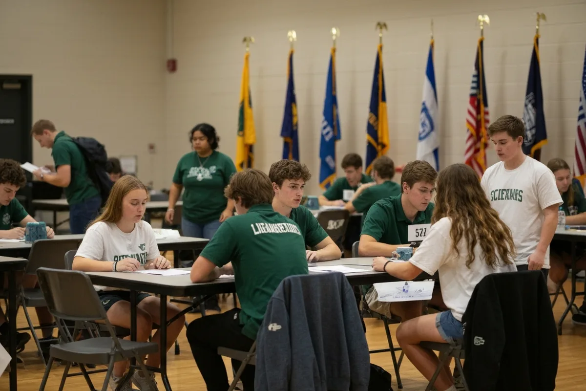 Student Council - Competition 4 at Aerie Peak High School.