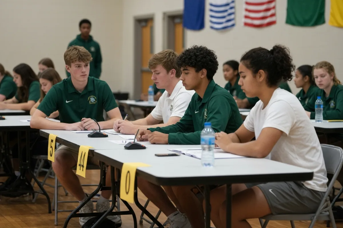 Student Council - Competition 4 at Aerie Peak High School.