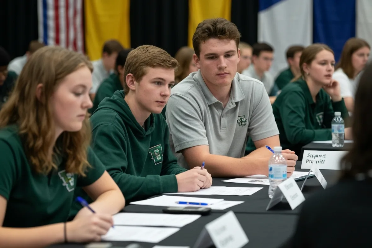 Student Council - Competition 4 at Aerie Peak High School.
