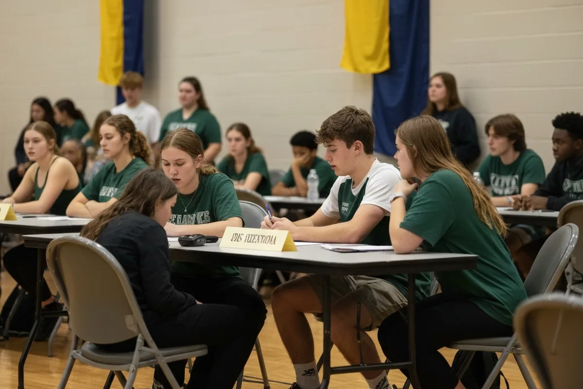 Student Council - Competition 3 at Aerie Peak High School.