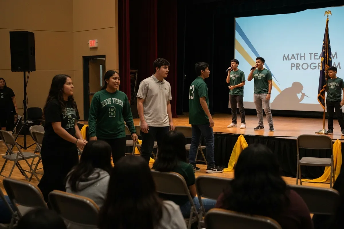 Photo 1 from Math Team - Performance 2