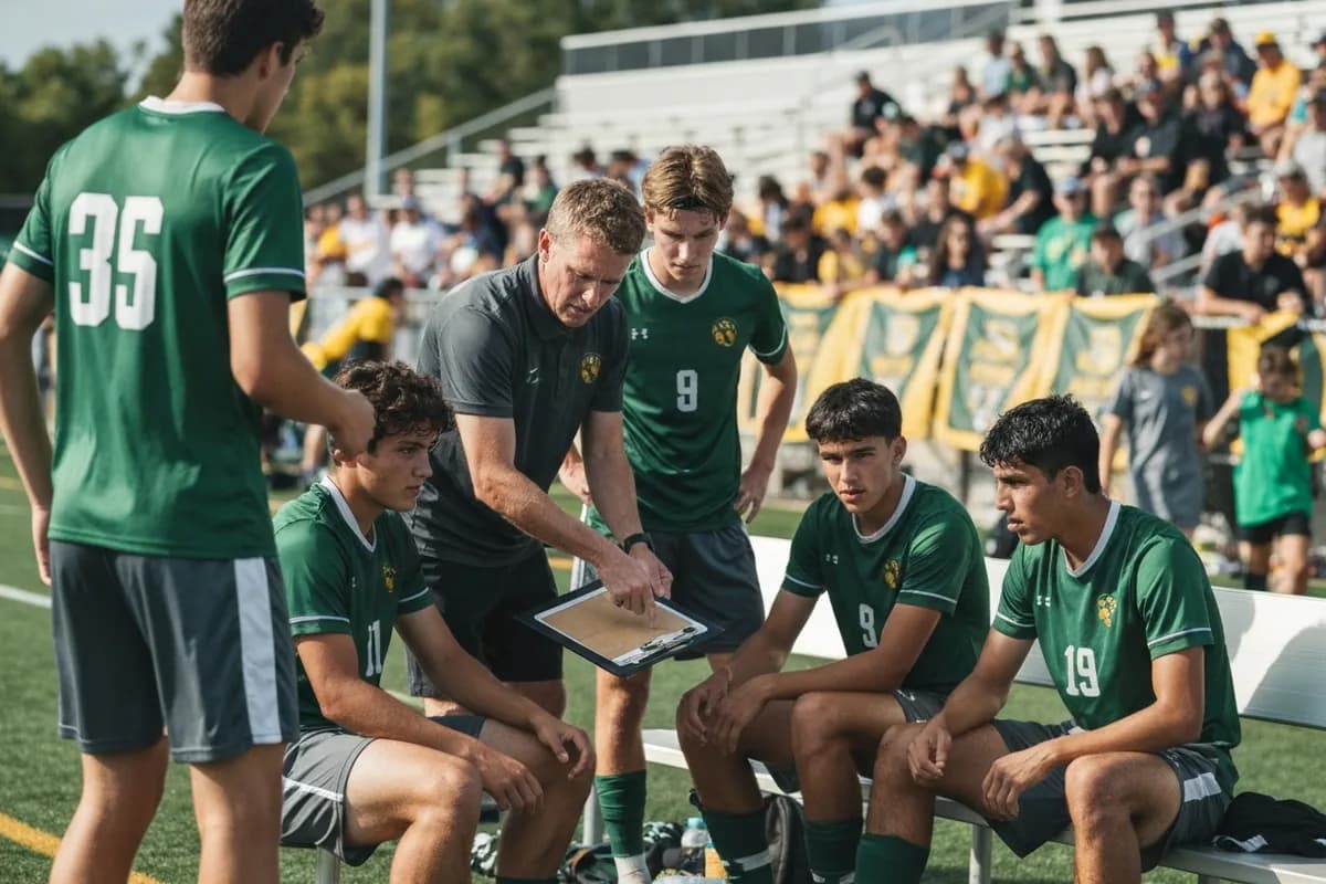 Photo 3 from Varsity Boys Soccer vs Canyon View High School