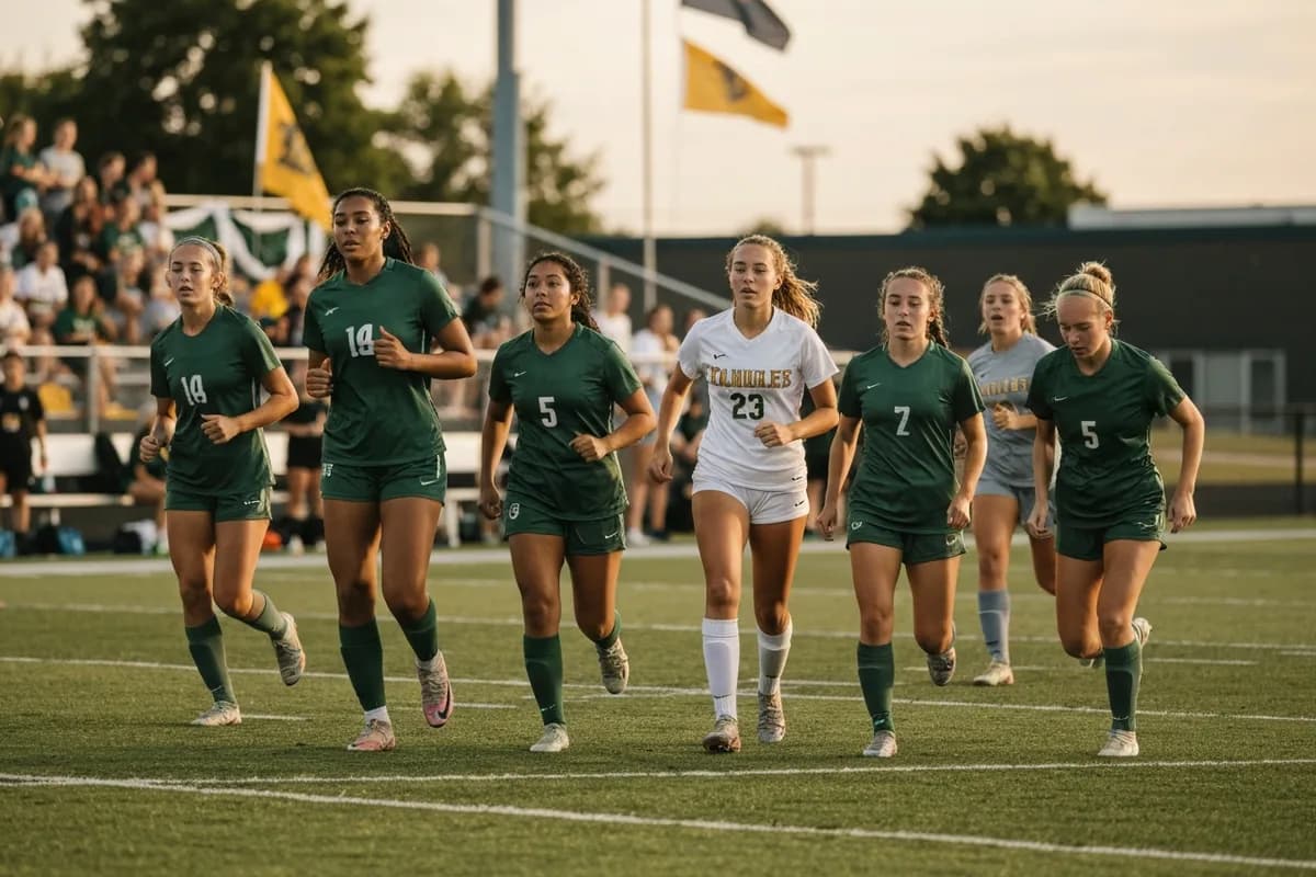 Photo 1 from Junior Varsity Girls Soccer vs Ridgeview High School
