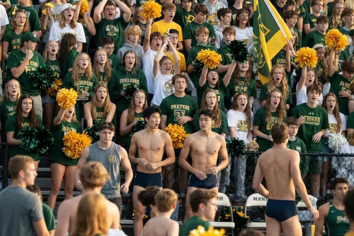 Photo 4 from Varsity Boys Swimming vs Silver Creek High School