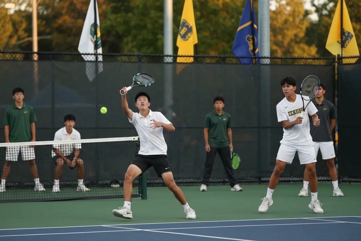 Photo 2 from Junior Varsity Boys Tennis vs Frontier High School