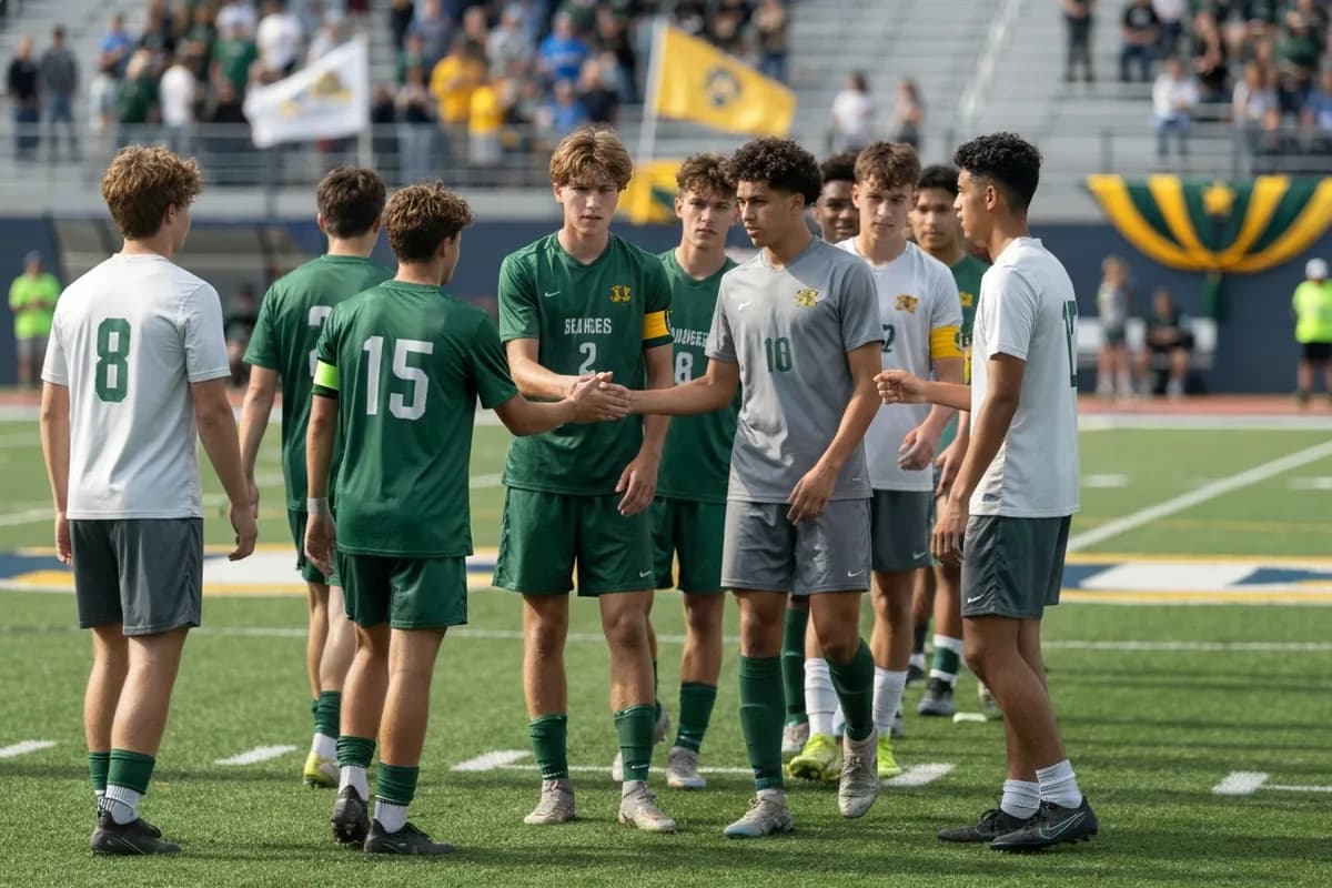 Photo 5 from Varsity Boys Soccer vs Ironwood Preparatory