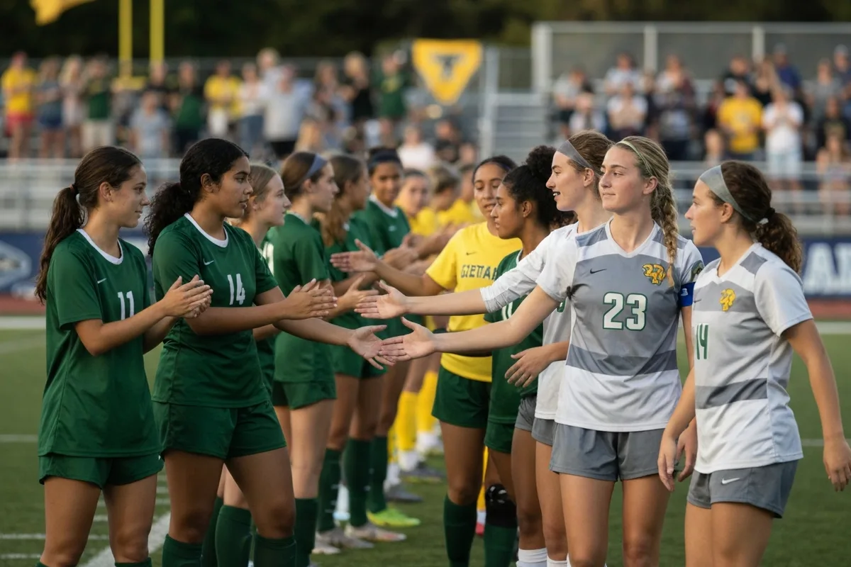 Photo 5 from Varsity Girls Soccer vs Cedar Ridge Academy