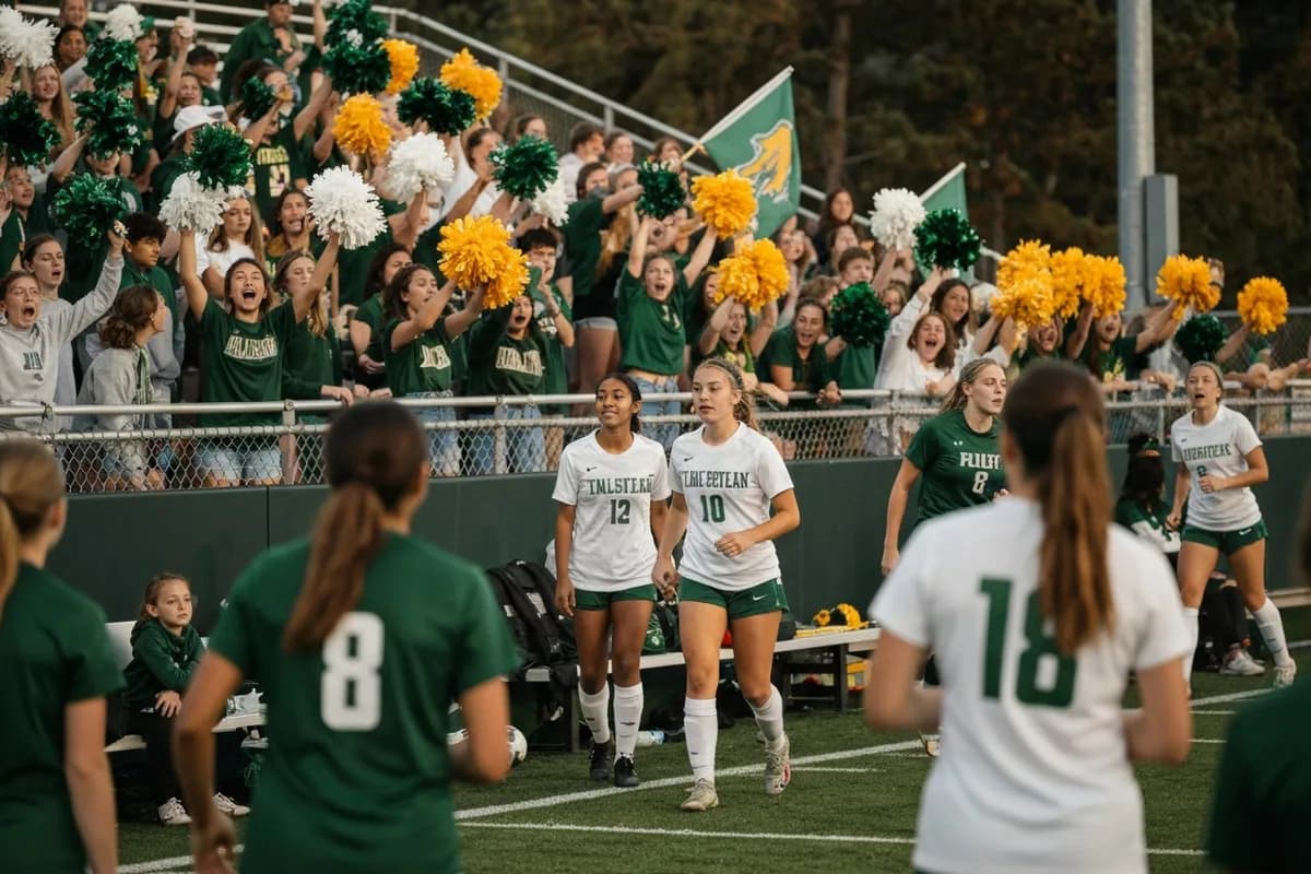 Photo 4 from Junior Varsity Girls Soccer vs Cedar Ridge Academy