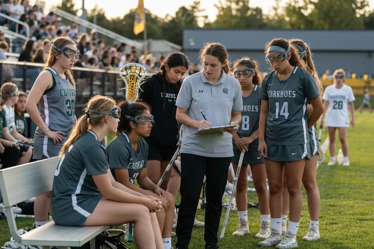 Photo 3 from Junior Varsity Girls Lacrosse vs Timber Creek High School