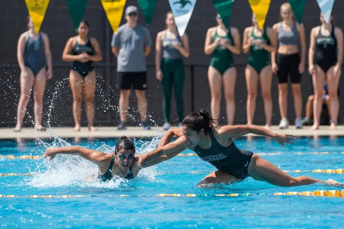 Photo 2 from Varsity Girls Swimming vs Cedar Ridge Academy