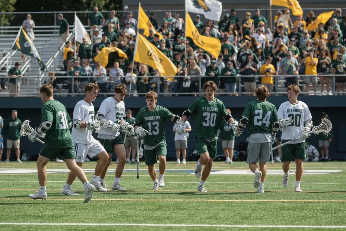 Photo 1 from Varsity Boys Lacrosse vs Cedar Ridge Academy