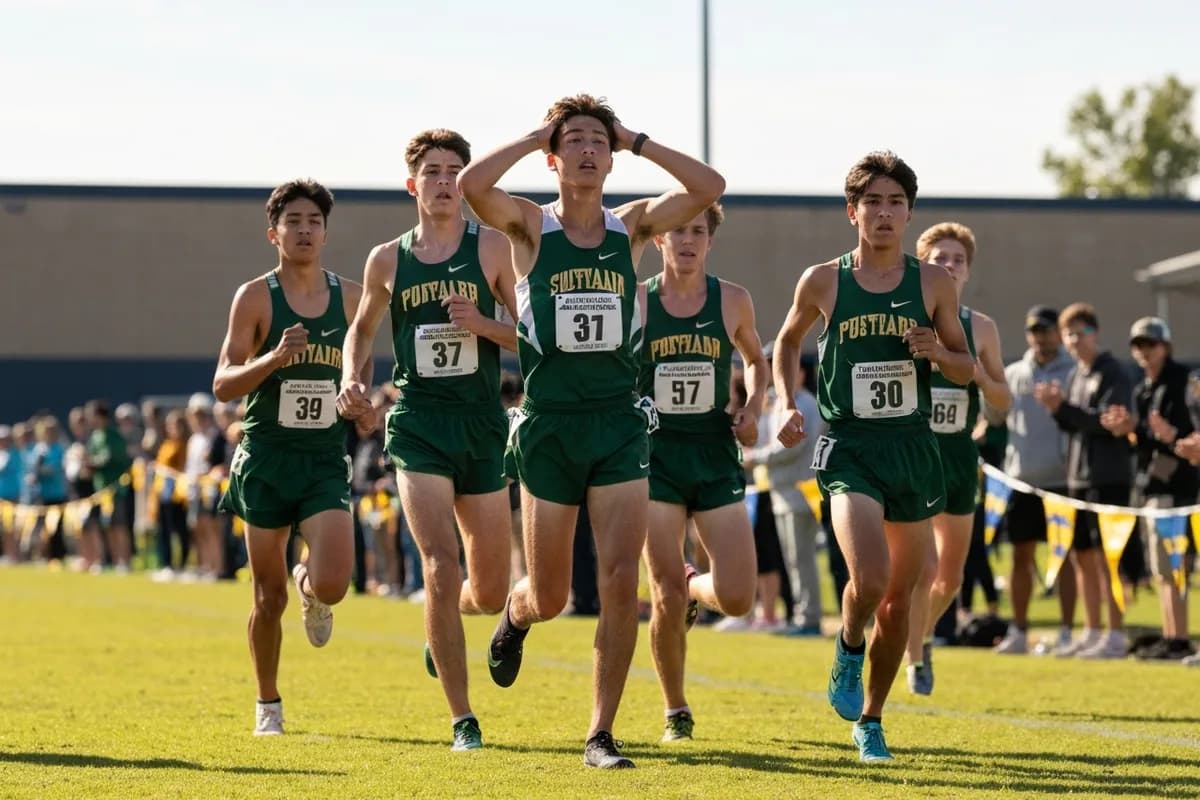 Photo 5 from Varsity Boys Cross Country vs Heritage Academy