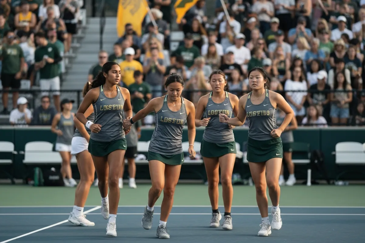 Photo 1 from Junior Varsity Girls Tennis vs Ironwood Preparatory