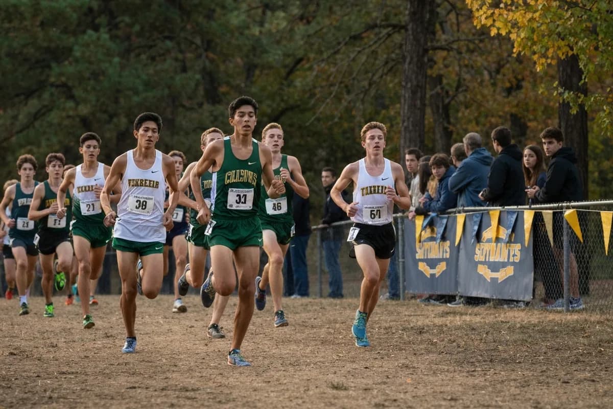 Photo 2 from Junior Varsity Boys Cross Country vs Lone Star Preparatory