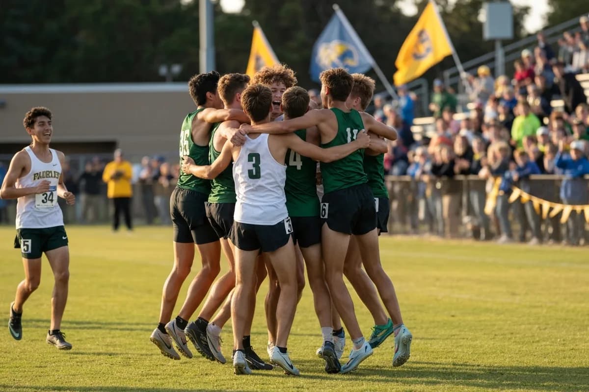 Photo 5 from Junior Varsity Boys Cross Country vs Lone Star Preparatory