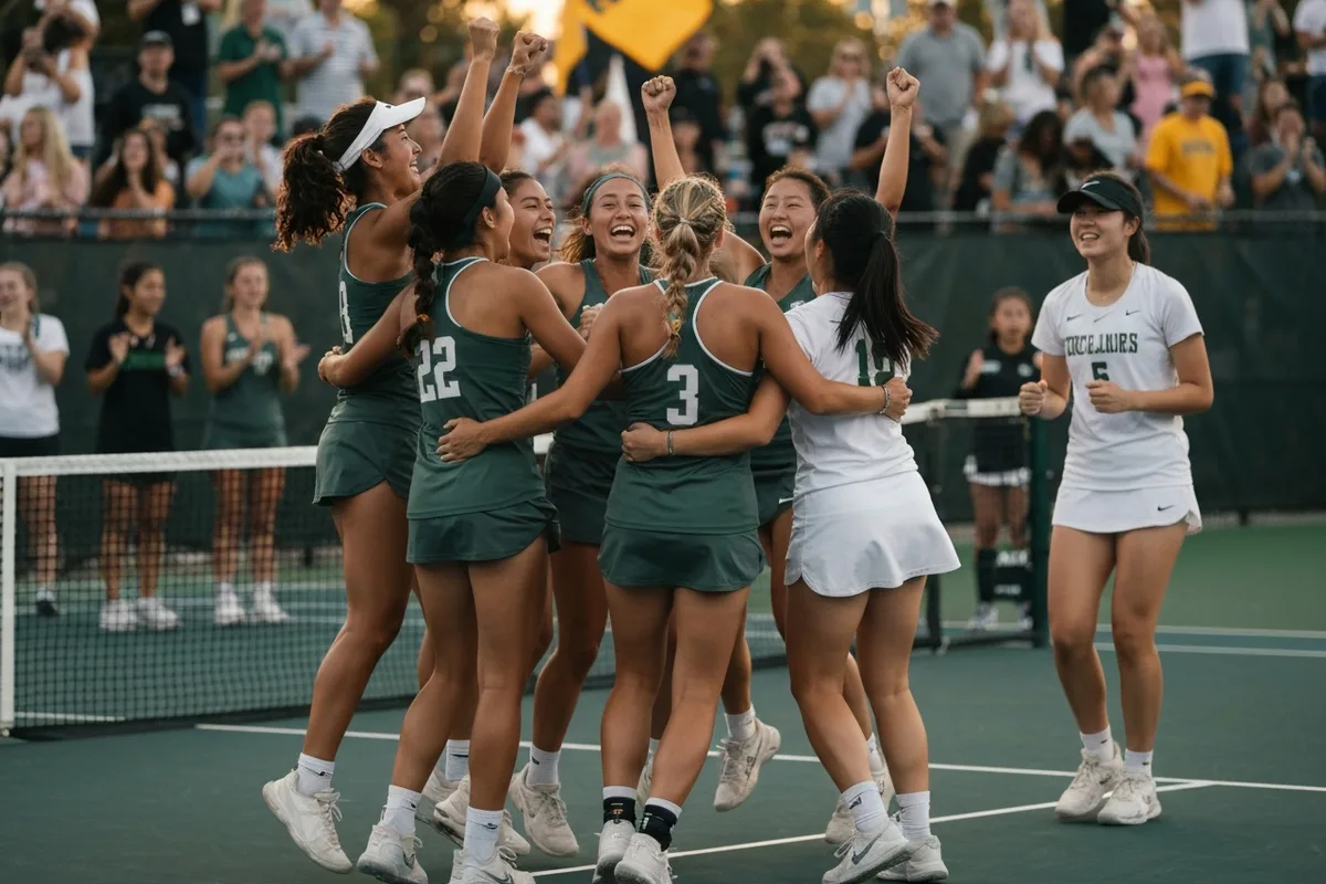 Photo 5 from Junior Varsity Girls Tennis vs Northshore High School