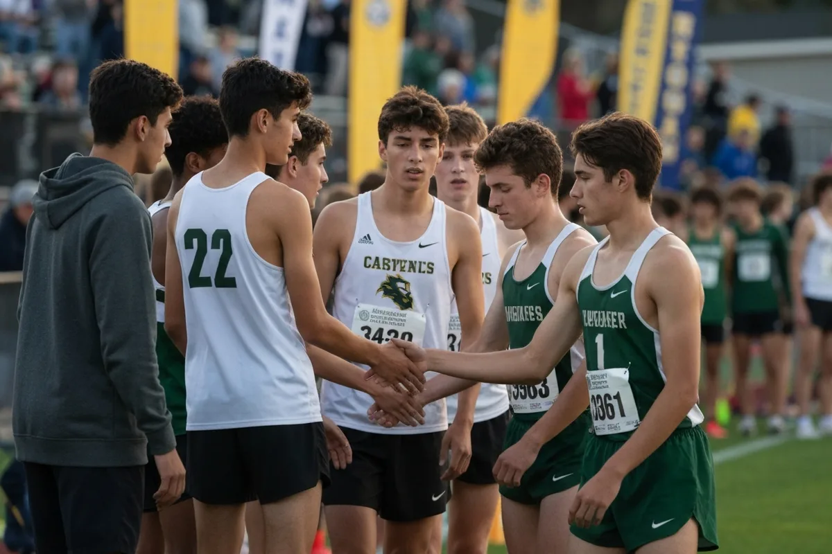 Photo 5 from Varsity Boys Cross Country vs Ironwood Preparatory