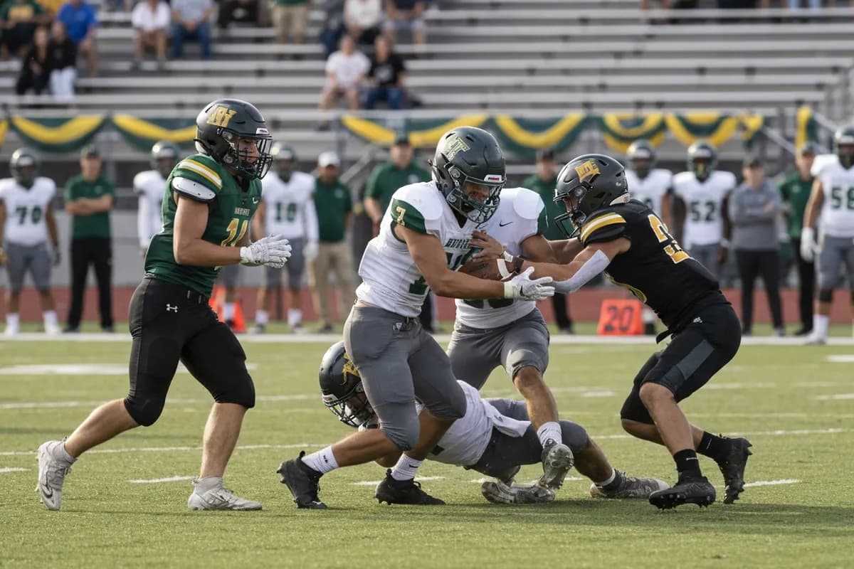Photo 2 from Junior Varsity Boys Football vs Frontier High School