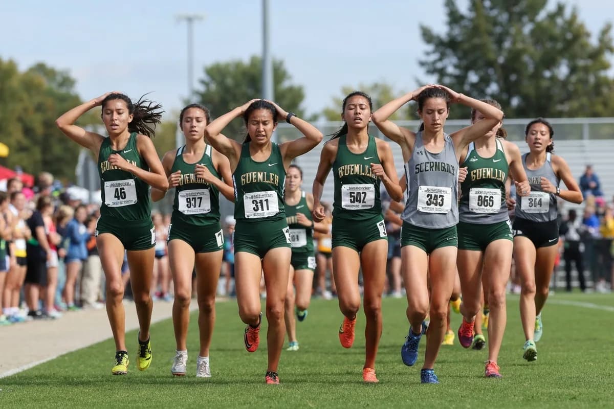 Photo 5 from Varsity Girls Cross Country vs River Oaks Academy