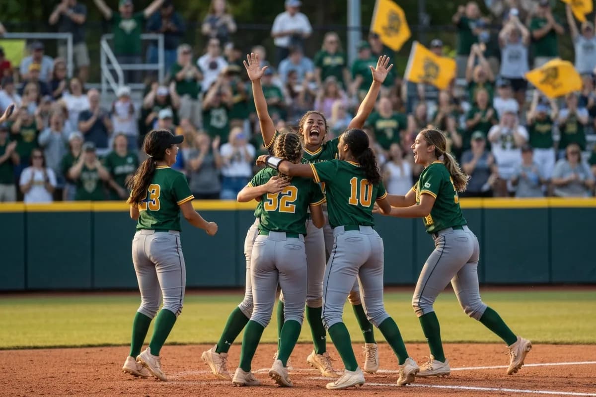 Photo 5 from Junior Varsity Girls Softball vs Northshore High School