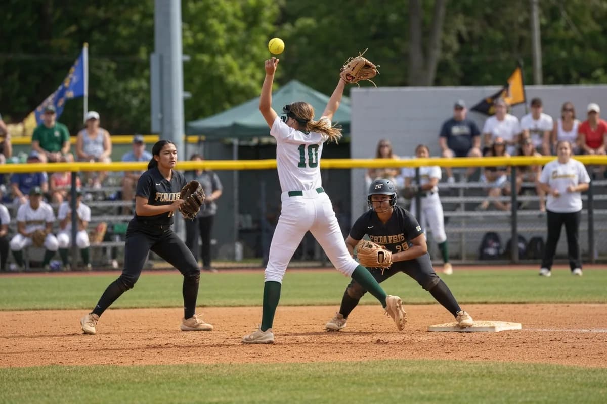 Junior Varsity Girls Softball vs Timber Creek High School at Peregrine Field.