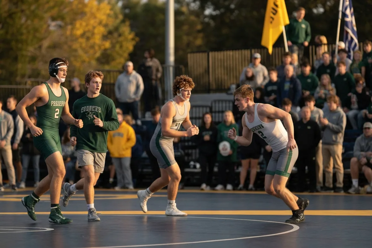 Photo 1 from Junior Varsity Boys Wrestling vs Hawk Mountain Academy