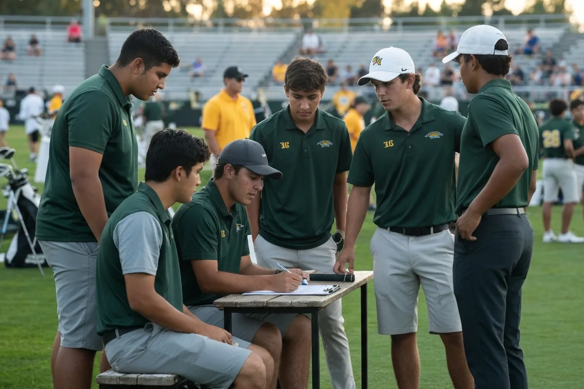 Photo 3 from Varsity Boys Golf vs Hawk Mountain Academy