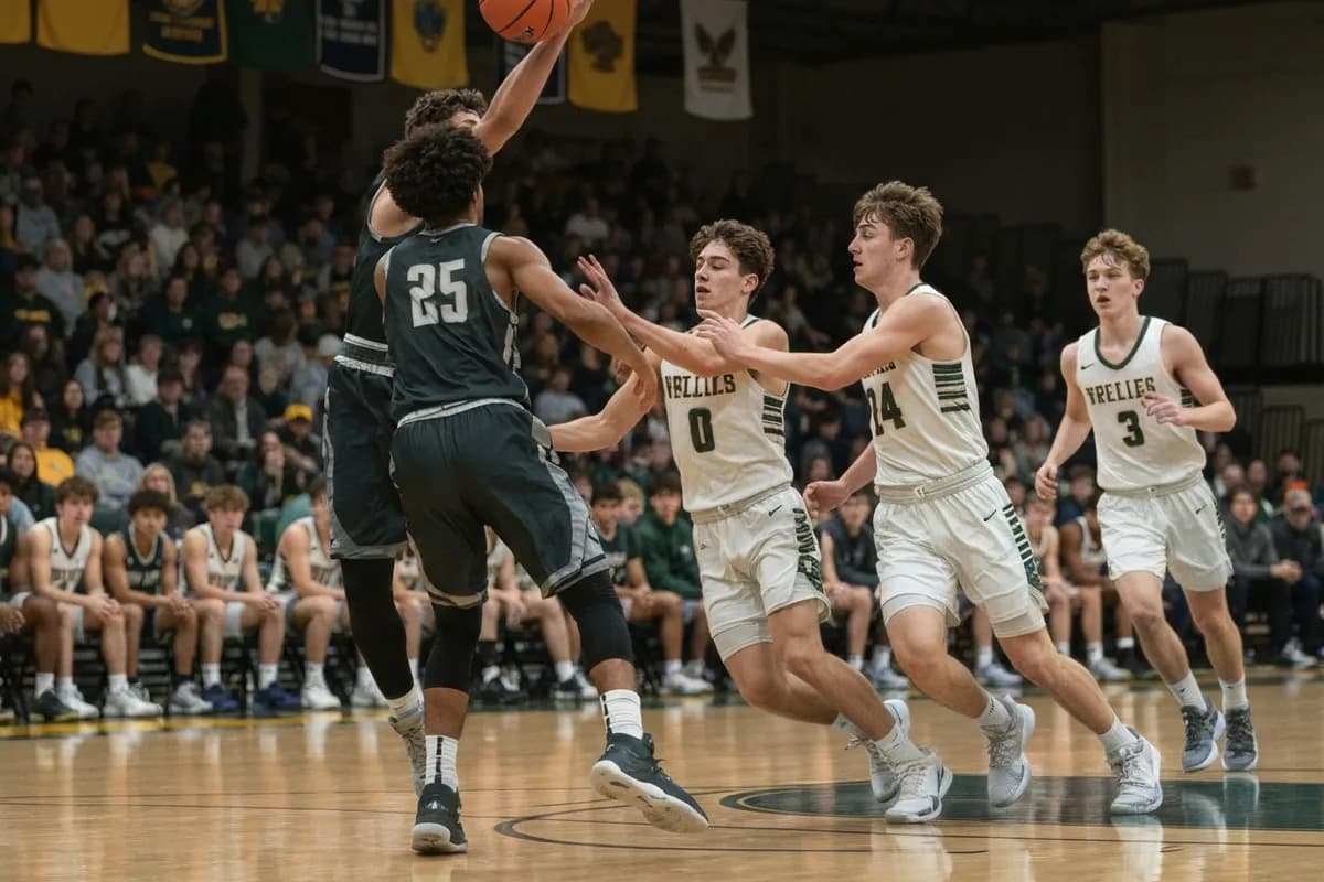 Photo 2 from Junior Varsity Boys Basketball vs Timber Creek High School