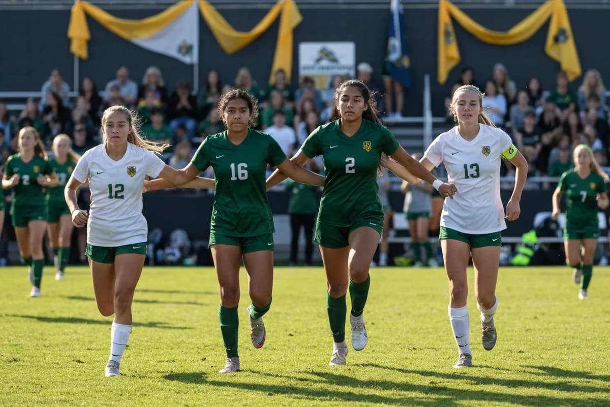 Photo 1 from Varsity Girls Soccer vs Cedar Ridge Academy