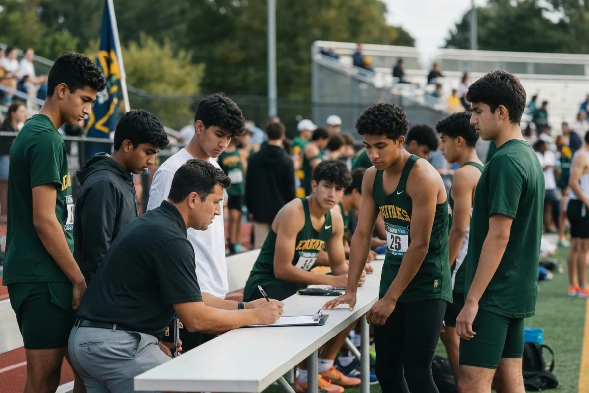 Varsity Boys Track & Field vs Westlake High School.