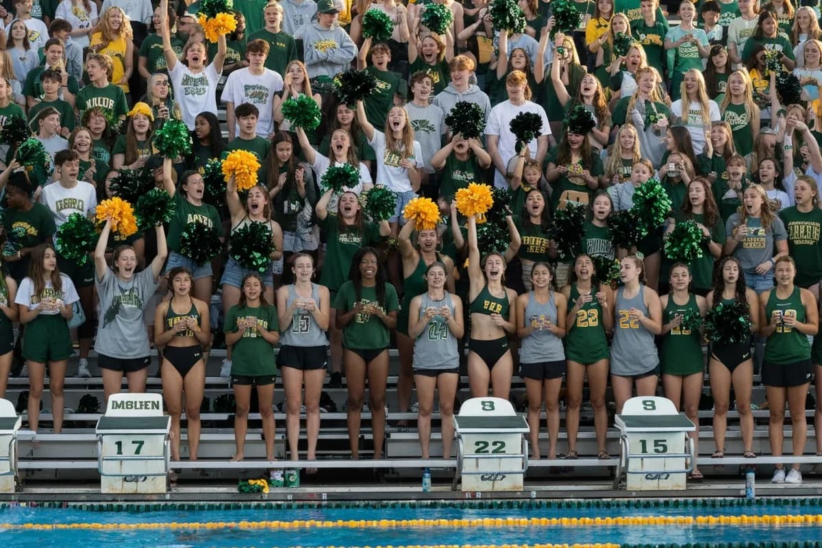 Photo 4 from Varsity Girls Swimming vs Westlake High School