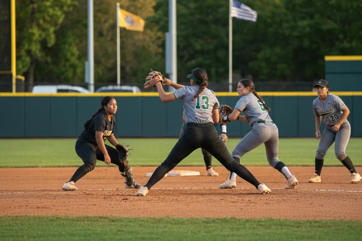 Photo 2 from Varsity Girls Softball vs Crestwood High School