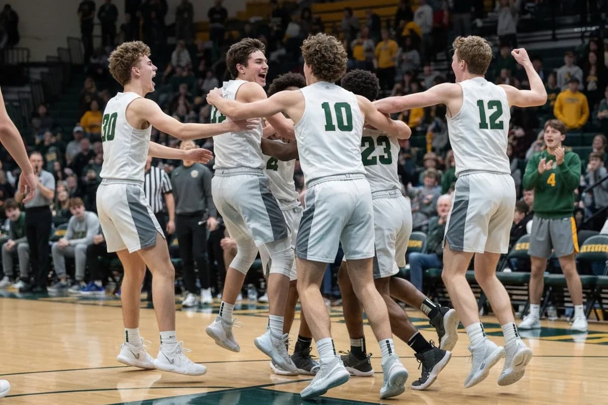 Photo 5 from Junior Varsity Boys Basketball vs Sunridge High School