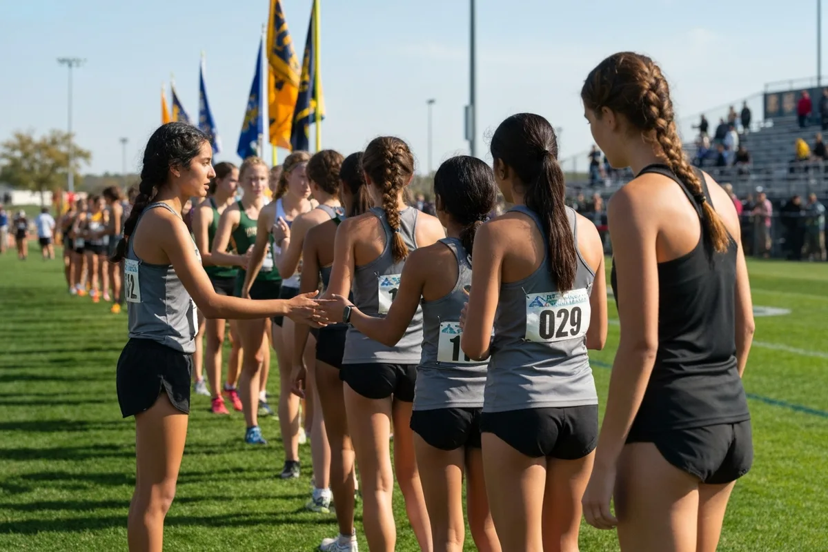 Photo 5 from Varsity Girls Cross Country vs Lone Star Preparatory
