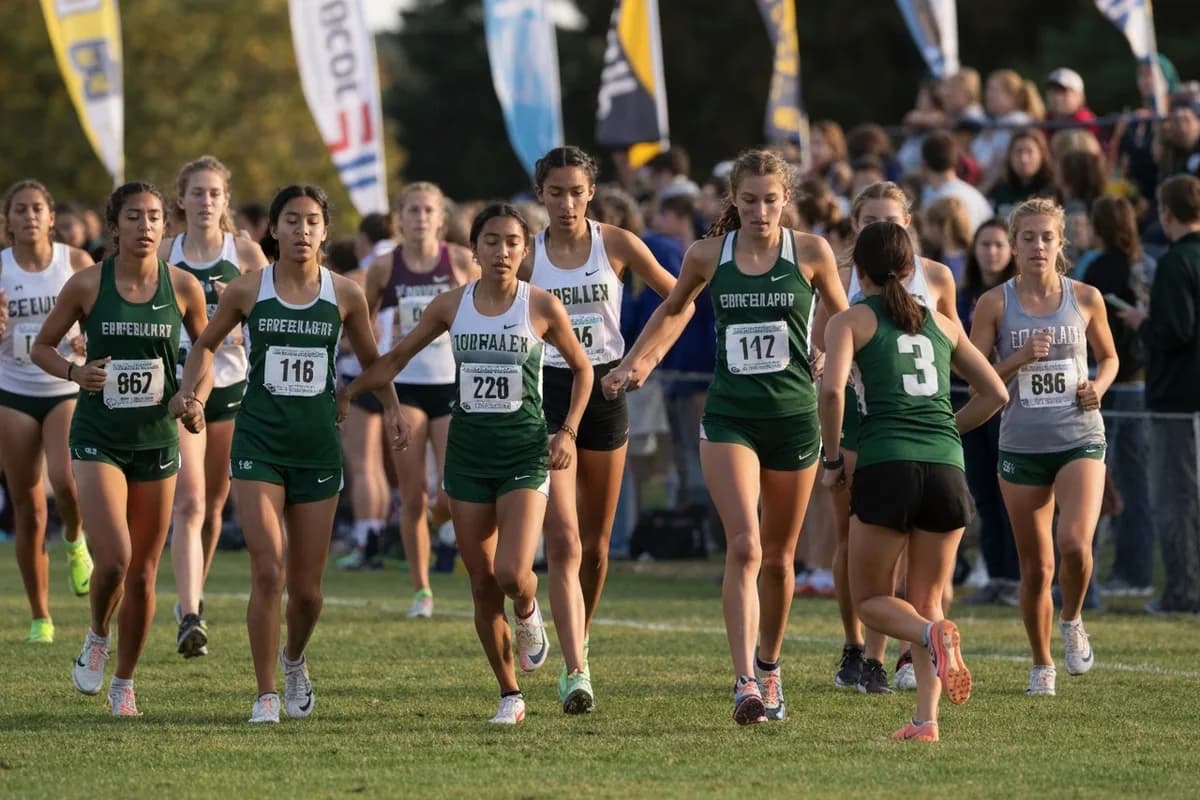Photo 1 from Junior Varsity Girls Cross Country vs Timber Creek High School