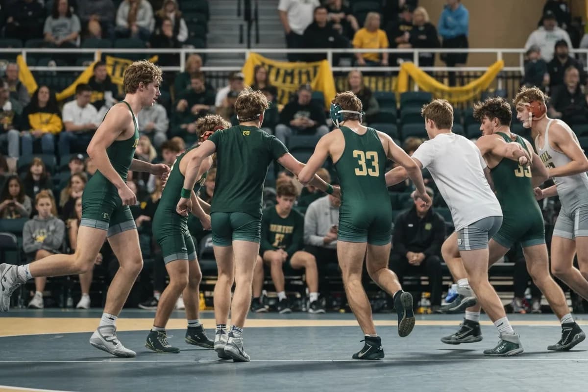 Photo 1 from Junior Varsity Boys Wrestling vs Ironwood Preparatory