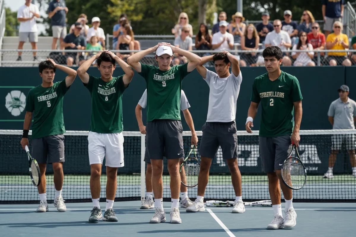 Photo 5 from Junior Varsity Boys Tennis vs Westlake High School