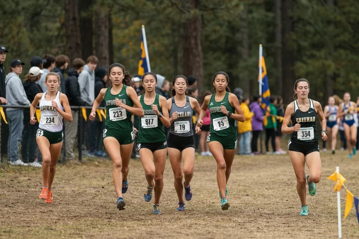 Photo 2 from Junior Varsity Girls Cross Country vs Lake Travis High School