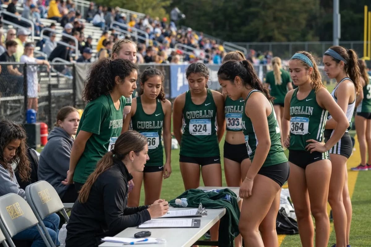 Photo 3 from Junior Varsity Girls Cross Country vs Lake Travis High School