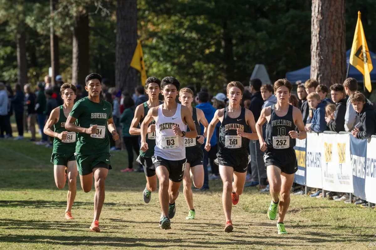 Photo 2 from Varsity Boys Cross Country vs Westlake High School