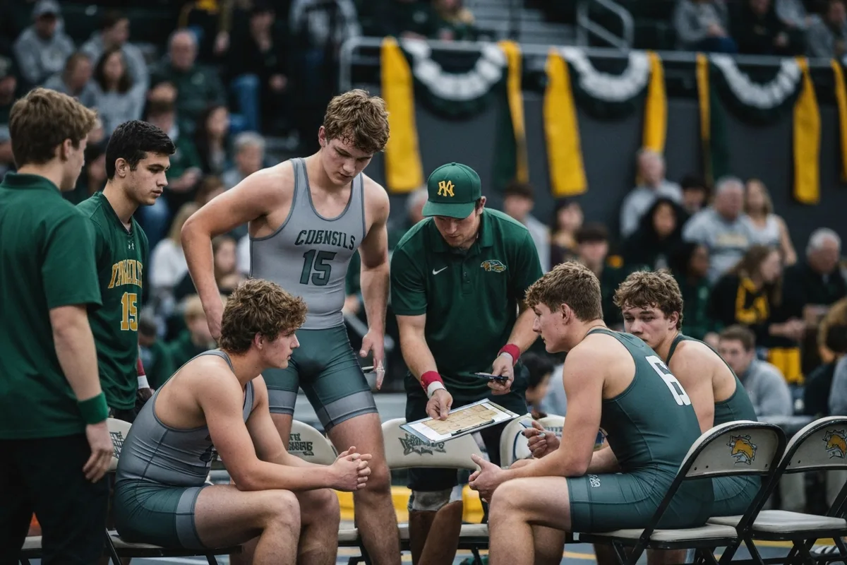 Varsity Boys Wrestling vs Sunridge High School.